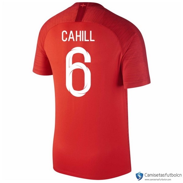 Camiseta Seleccion Inglaterra Segunda equipo Cahill 2018 Rojo